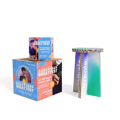 Arredi in Cartone personalizzati