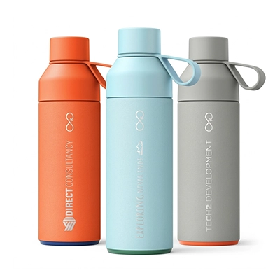 Borraccia da 500 ml con isolamento sottovuoto Ocean Bottle