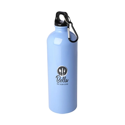 Borraccia da 750 ml in acciaio inossidabile certificato RCS a parete singola con moschettone Oregon