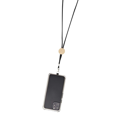 Lanyard per smartphone con dettagli in bambù Adhab