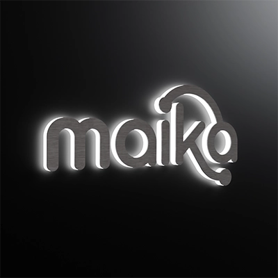 Lettere retroilluminate in Plexiglass e Alluminio