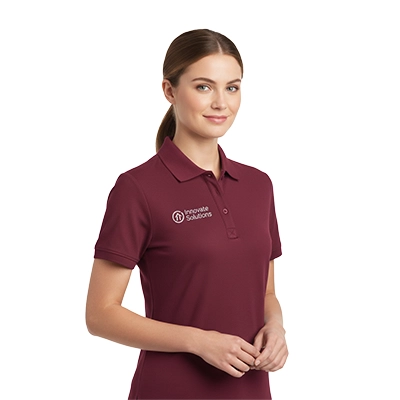 Polo Calgary a manica corta da donna