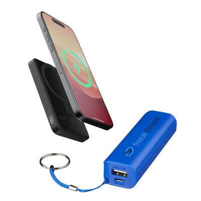 Stampa Powerbank personalizzate con logo | Gadget Personalizzati | Multigrafica.net