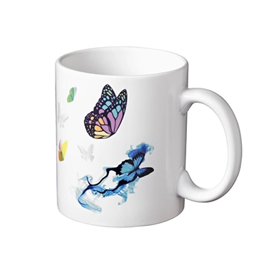 Tazza in ceramica Pic da 330 ml (stampa a colori)