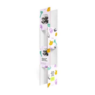 Totem Modulare Slim in Cartone