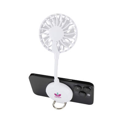 Ventilatore portatile magnetico in plastica riciclata Ventio | Multigrafica.net