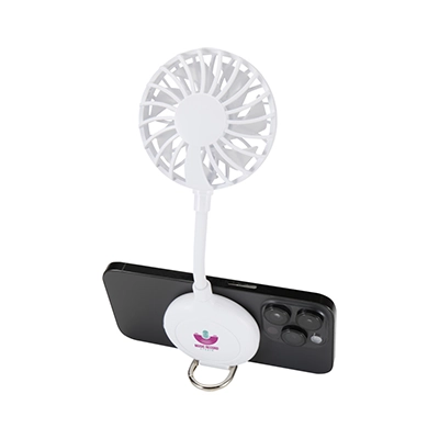 Ventilatore portatile magnetico in plastica riciclata Ventio