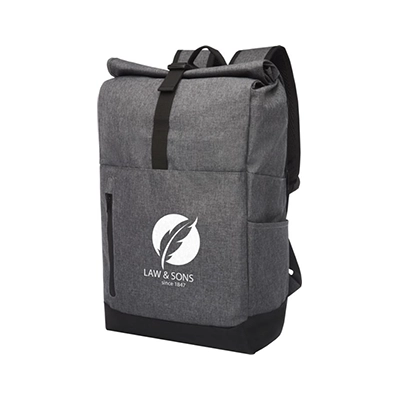 Zaino roll-up certificato GRS per portatile da 15,6