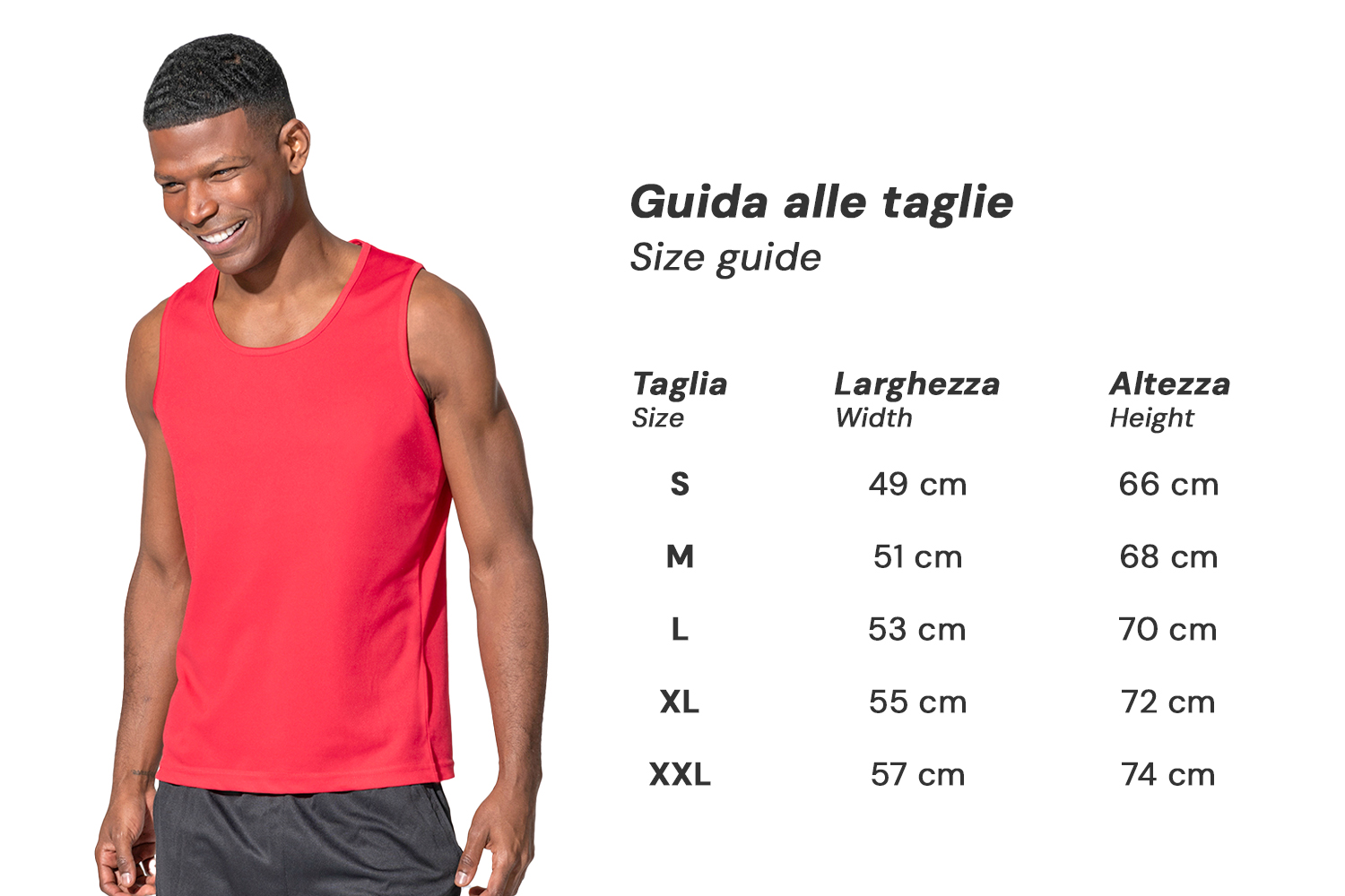 Canotta running personalizzata deals