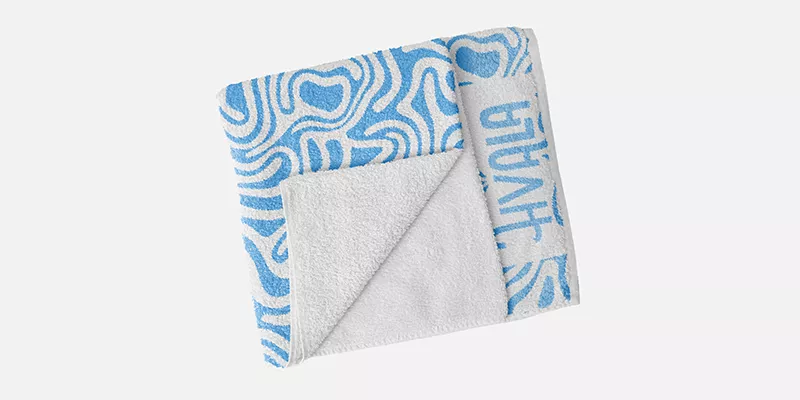 Asciugamani personalizzati in cotone e microfibra
