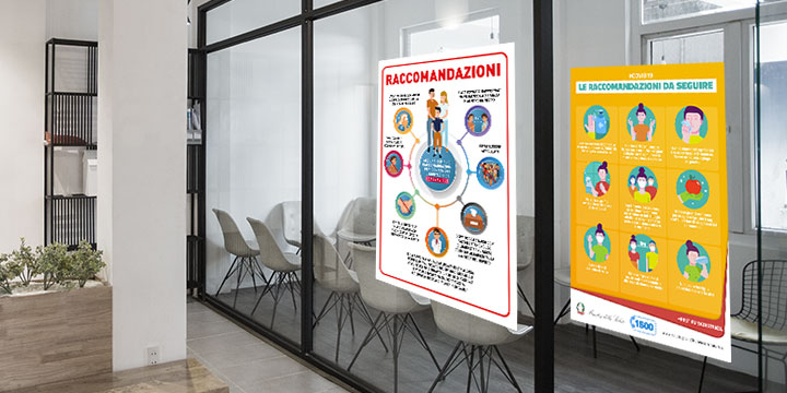 Cartelli raccomandazioni Cartelli raccomandazioni
