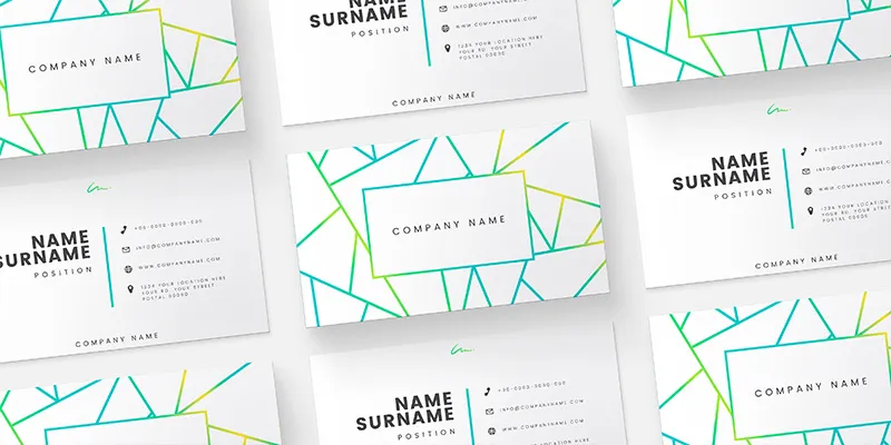 Ordina il campionario dei biglietti da visita