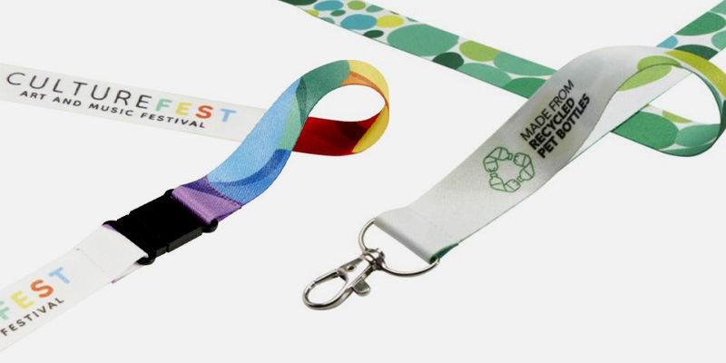 Lanyards in rPET personalizzati