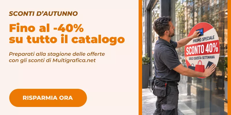 Offerte d'autunno su tutto il catalogo