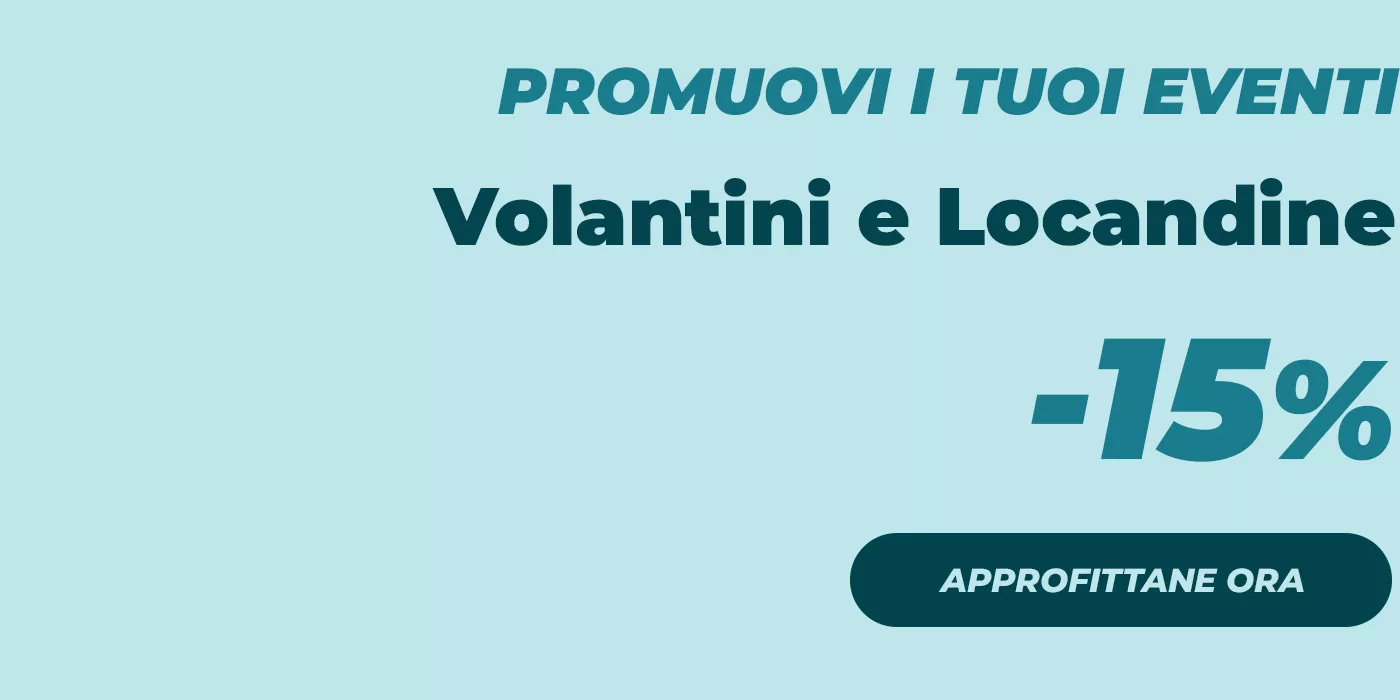 Volantini e Locandine al -15%