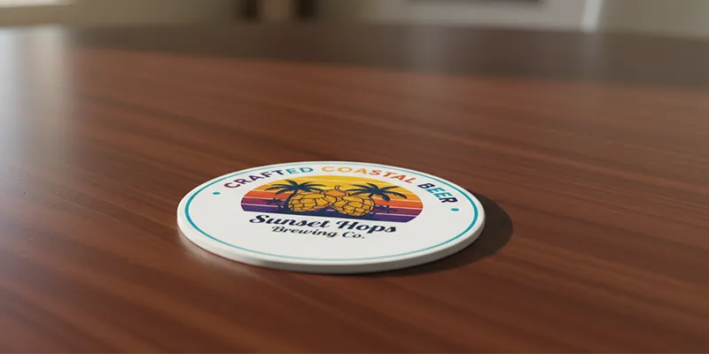 Sottobicchieri personalizzati in PVC