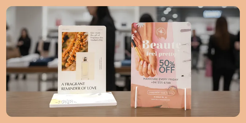 Espositori da Banco in PVC al -30%