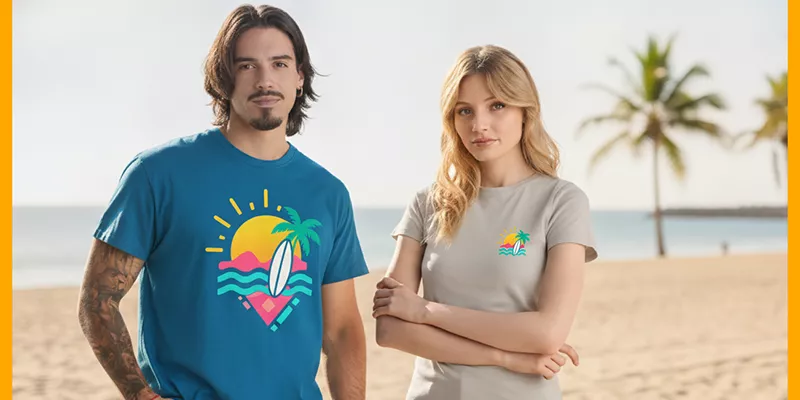 Stampa T-Shirt personalizzate per i tuoi eventi