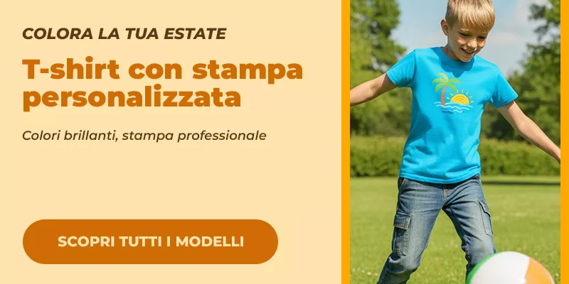 Stampa T-Shirt personalizzate per i tuoi eventi