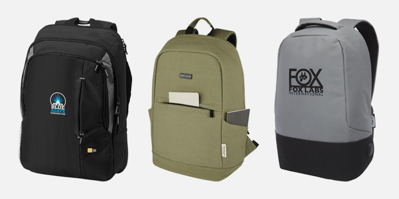 Zaini portacomputer personalizzati con logo